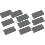 Streak Plates, Black